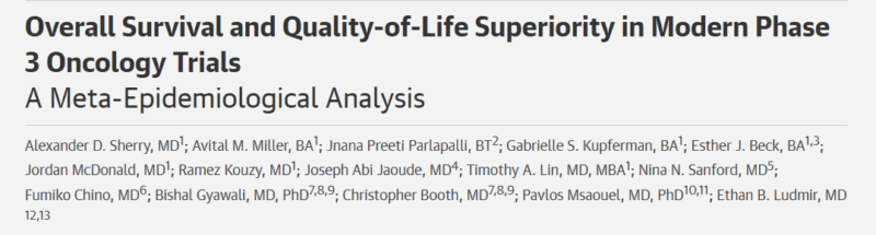 Diego Díaz García: Overall Survival and Quality-of-Life Superiority in Modern Phase 3 Oncology Trials
