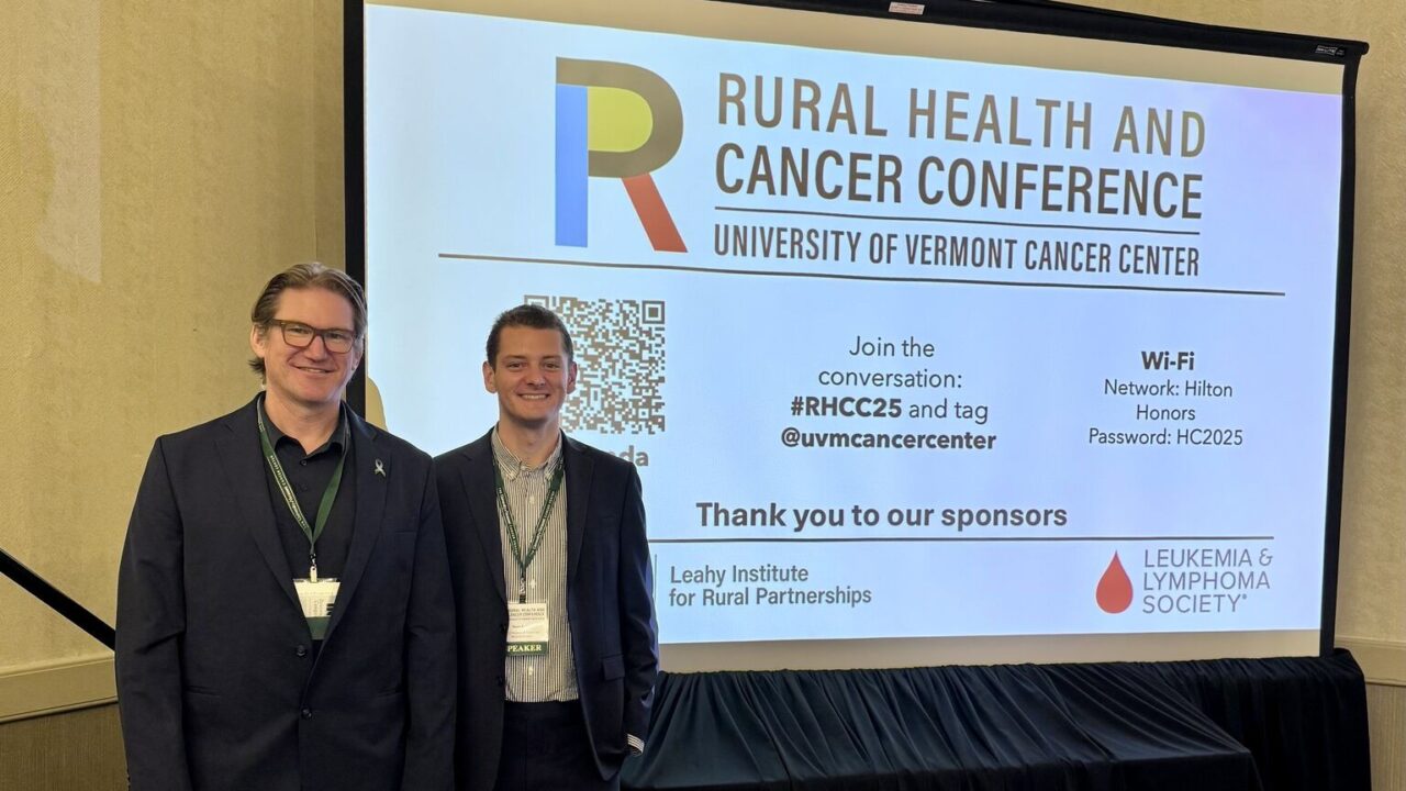 Wade Swenson Presented the Rural Oncology Home Model at Inaugural UVM Cancer Center Rural Health Conference