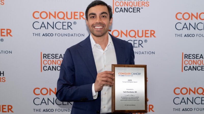 Yash Khandwala Received ASCO 2025 Young Investigator Award