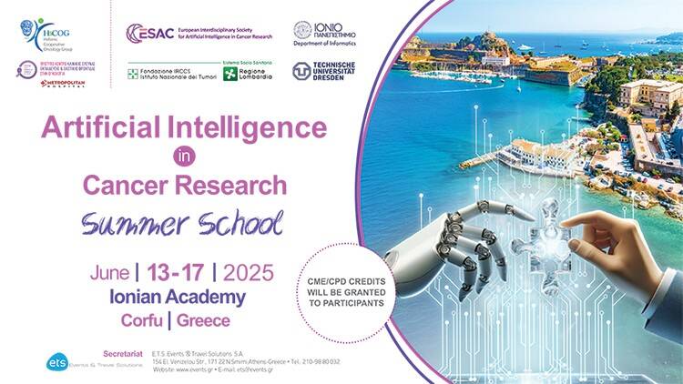 Helena Linardou: Registration is Open for the AI Summer School in Cancer Research in Corfu