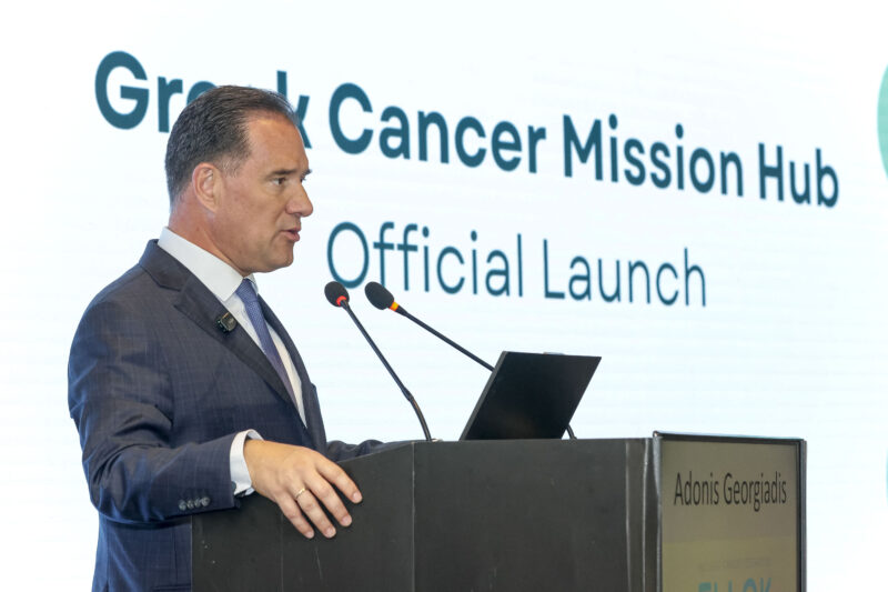 Greek Minister of Health Adonis Georgiadis Highlights the Launch of the National Cancer Hub at the 2nd Synergies Forum