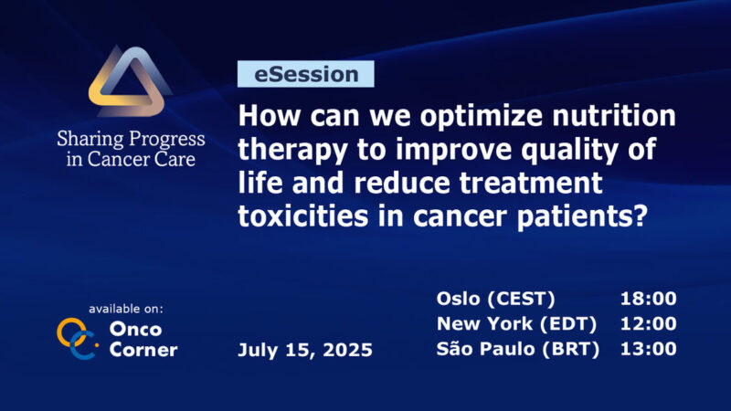 SPCC Will Host Webinar on Early Nutrition Screening and Intervention in Cancer Care