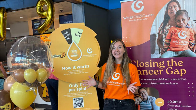 Georgia Tonkin Announces World Child Cancer as Charity Partner of Bakery79