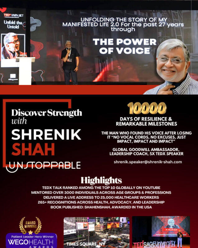 Shrenik Shah Was Recognized by Global Goodwill Ambassadors Foundation for Empathetic Leadership