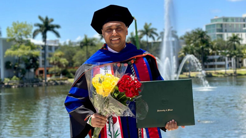 PhD Spotlight: Dr. Amrit Baral Explores Cannabis and Psychedelics in Cancer and Aging