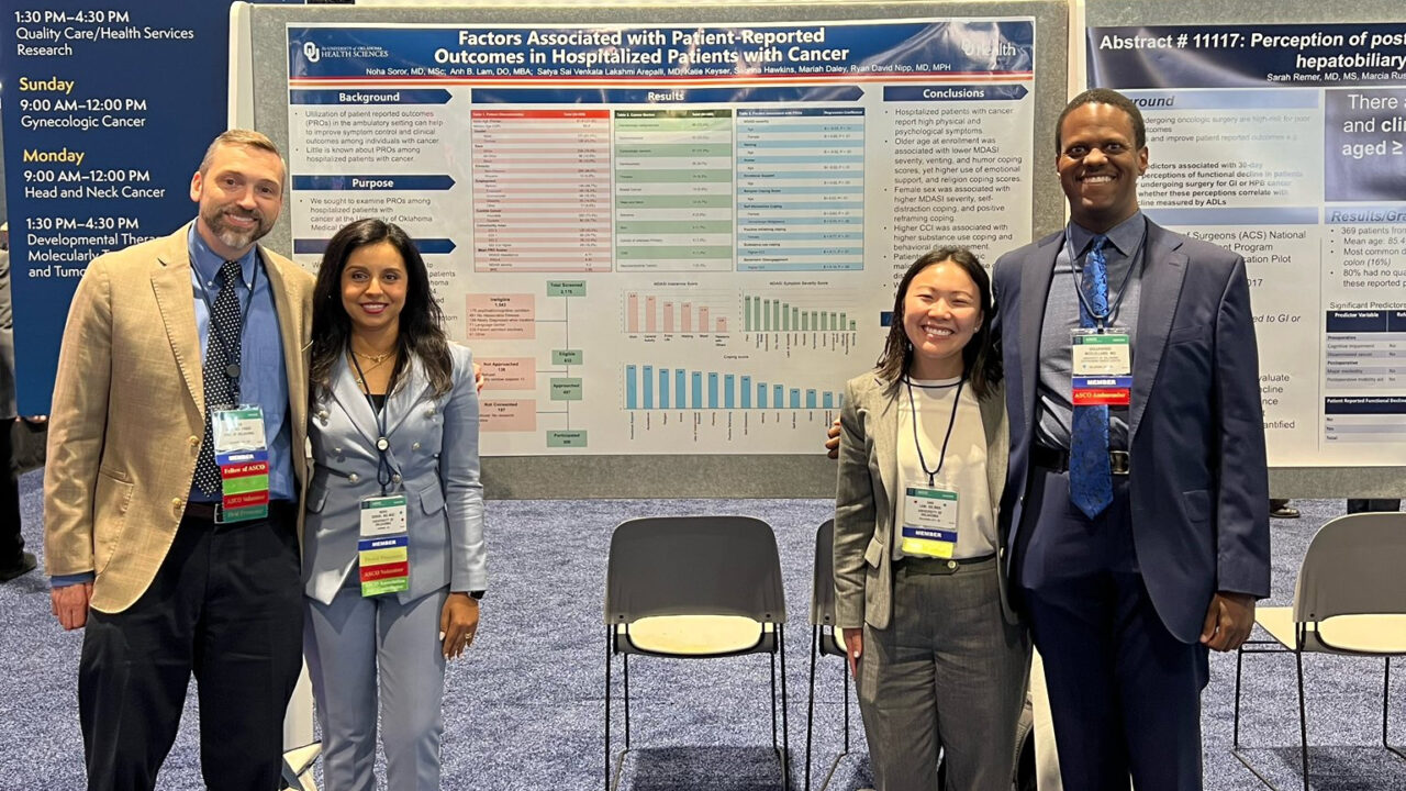 Noha Soror Thanks ASCO 2025 Attendees for Poster Session Engagement