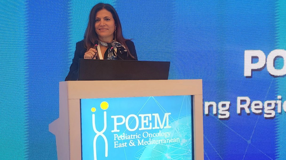 Roula Farah: Honored to Moderate Pediatric Cancer Research Session at POEM 4th Scientific Meeting