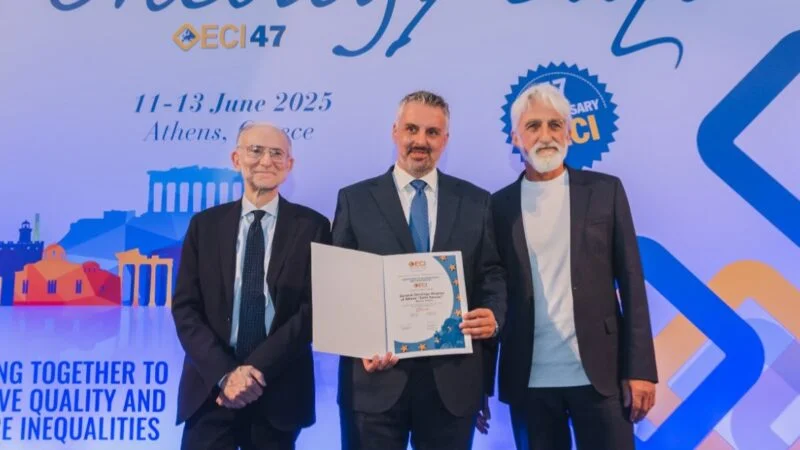 Celebrating Newly Accredited Cancer Centres at the Certificate Ceremony at OECI Oncology Days 2025