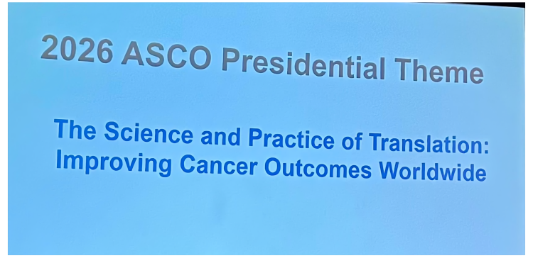 Julie Gralow: Eric Small assumes his role as ASCO 2025-26 president