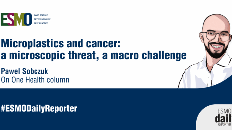 On World Environment Day, ESMO stands with the global community to Beat Plastic Pollution