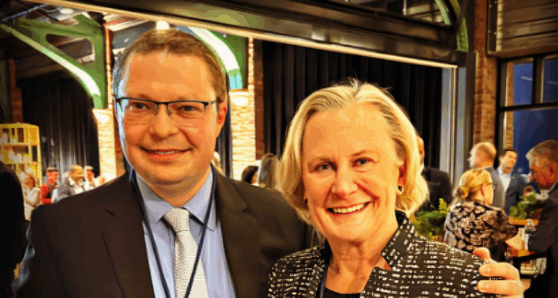 Yan Leyfman: Honored to be invited to attend the 2025 ASCO Presidential Reception