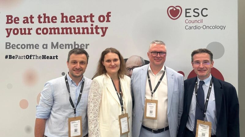 Sebastian Szmit: Proud of My Team at ESC Cardio Oncology 2025