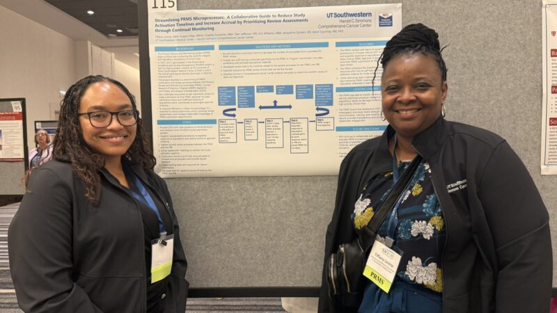 Tian Zhang: Proud to Display UTSW Simmons Cancer Center’s Clinical Trials Work at AACI CRI25
