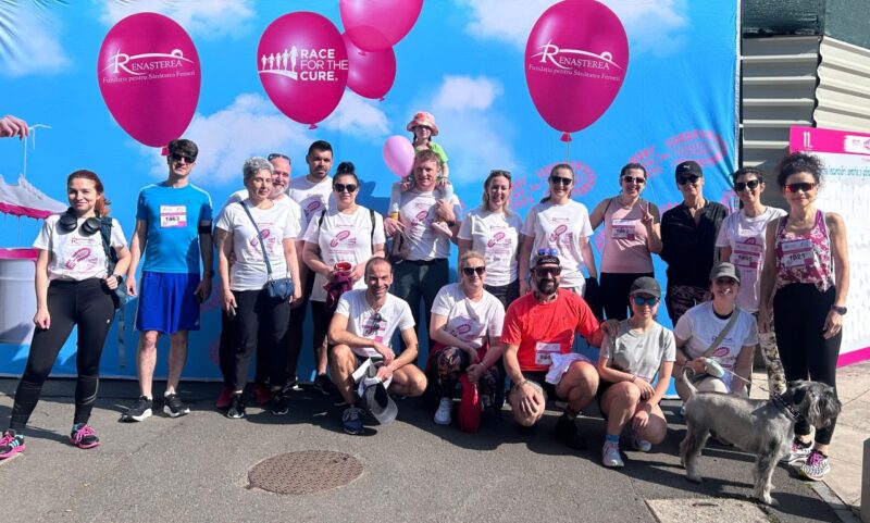 Ioana Stoenescu: Racing for the Cure and Standing United Against Breast Cancer