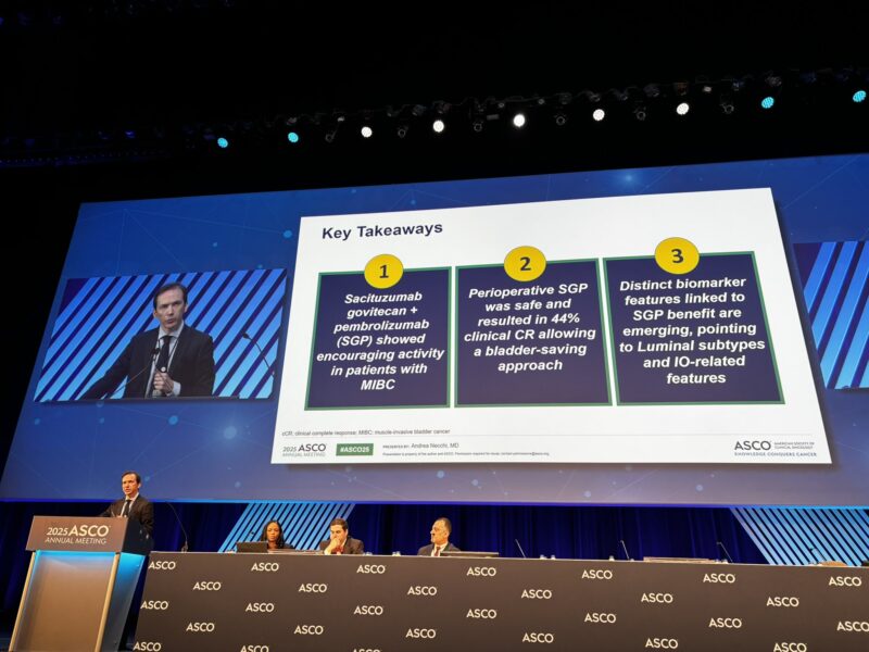 Chiara Mercinelli: My Mentor Andrea Necchi Delivered a Brilliant Presentation Today at ASCO2025