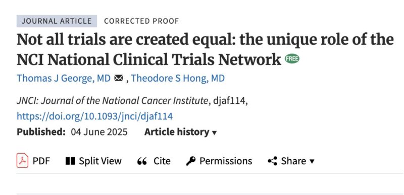 NCI National Clinical Trials
