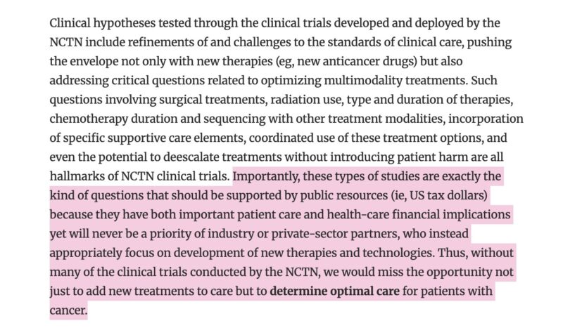 NCI National Clinical Trials