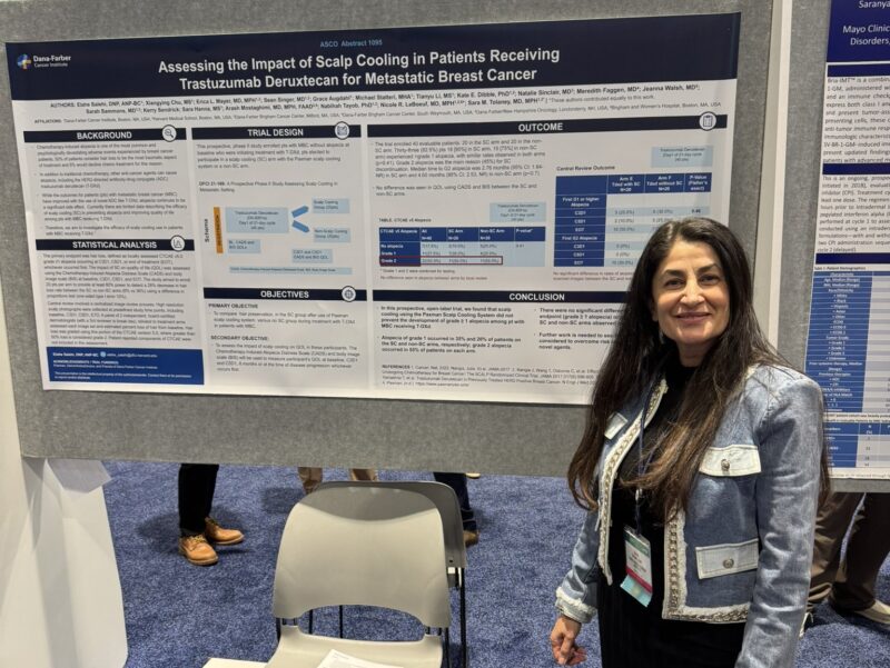 Paolo Tarantino: Does scalp cooling work to prevent alopecia with T-DXd?