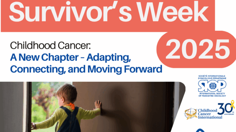 Follow Our Survivor’s Week Event Celebrating Survivors of Childhood Cancer – SIOP