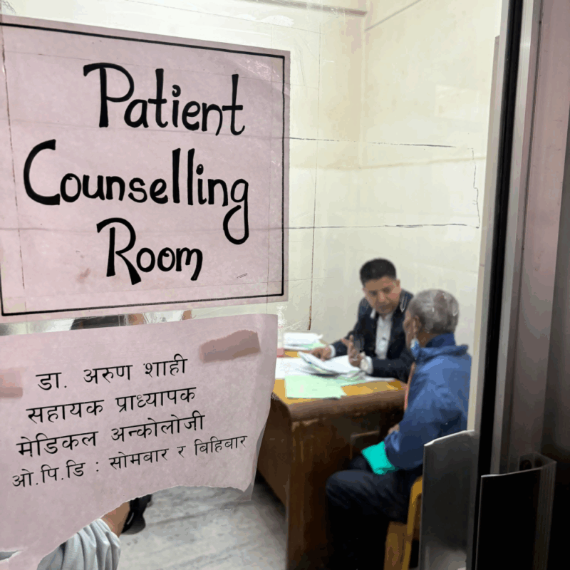 Pat Garcia-Gonzalez: Acting with Humanity - Donating My Birthday - Supporting Cancer Patients in Nepal