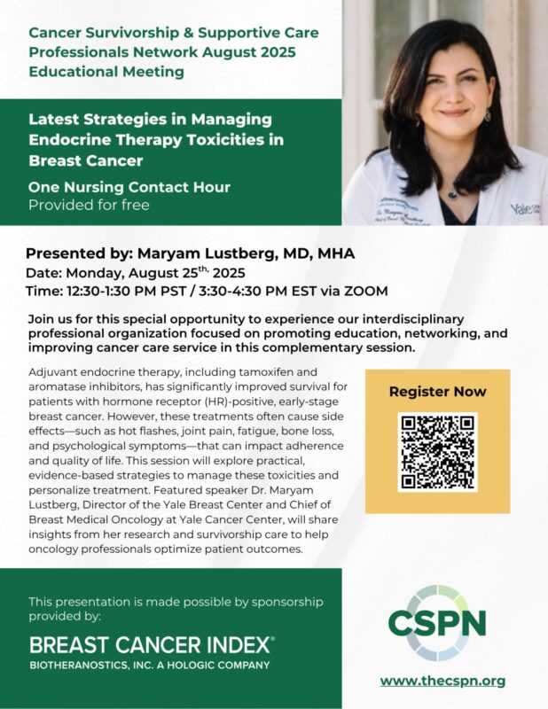 Maryam Lustberg: New Strategies and Clinical Trials for “Old” Problems