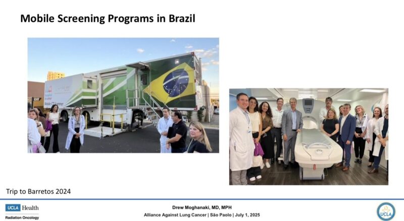 Drew Moghanaki: Filled with Joy After The Multi-disciplinary “Alliance Against Lung Cancer” in Brazil