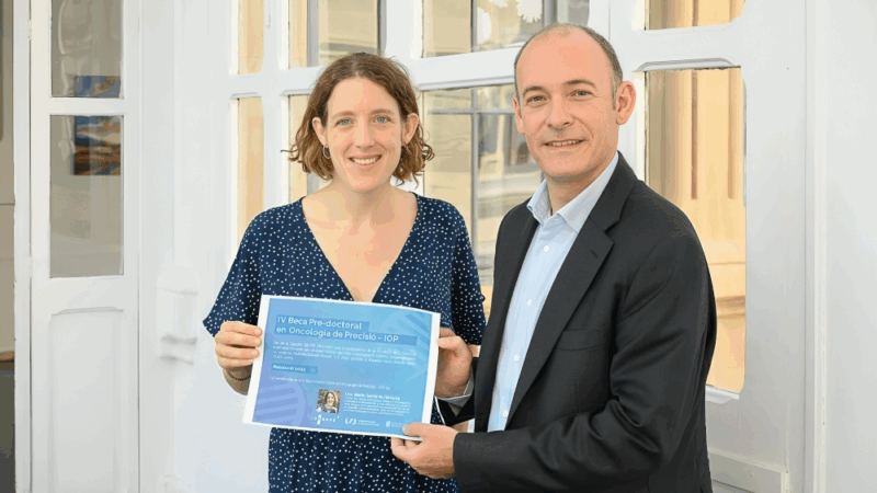 Aleix Prat: Marta Garcia de Herreros is the Winner of the IV Predoctoral Fellowship of the UB Chair of Innovation in Precision Oncology