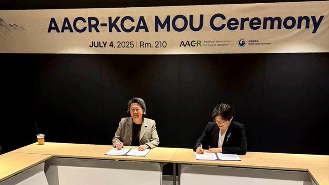 AACR and Korean Cancer Association Sign Memorandum to Advance Cancer Research Collaboration