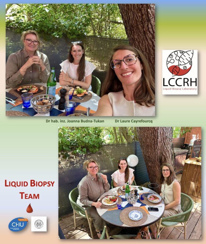 Catherine Alix-Panabières Welcomes Joanna Budna-Tukan to the Liquid Biopsy LCCRH Lab