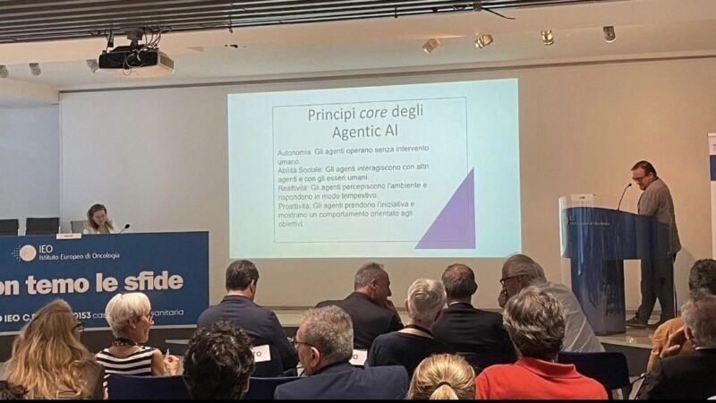 Davide La Torre: Honored to Speak at the European Institute of Oncology about Recent Advancements in AI Agents