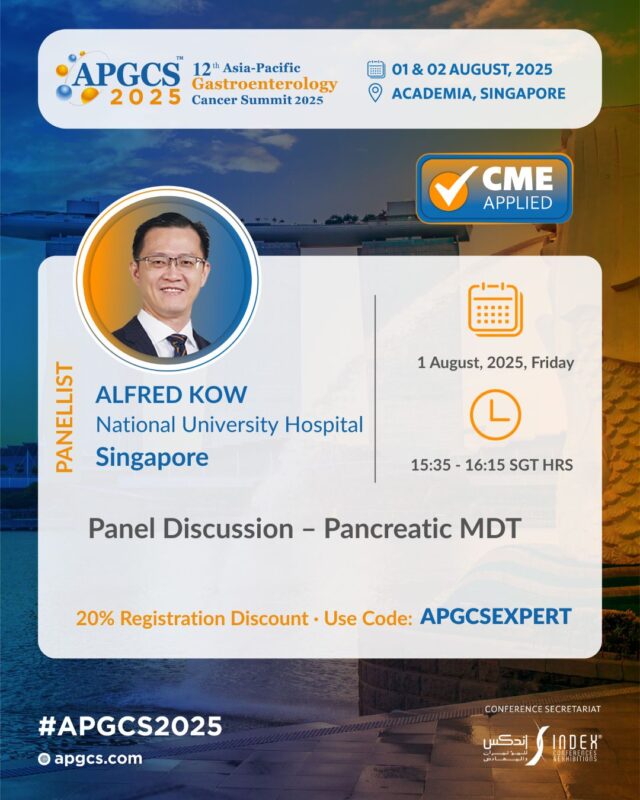 Asia-Pacific Gastroenterology Cancer Summit - Multidisciplinary Collaboration in the Management of Pancreatic Cancer