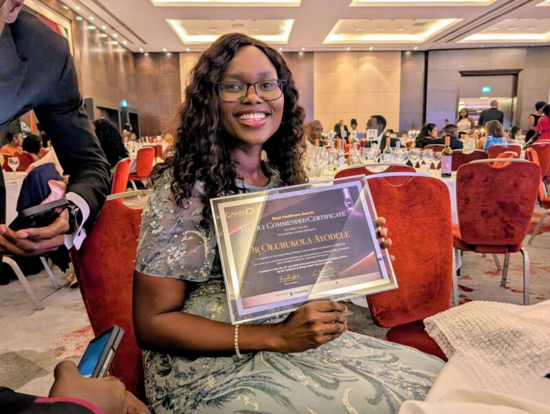 Olubukola Ayodele: Caribbean and African Health Network Awards