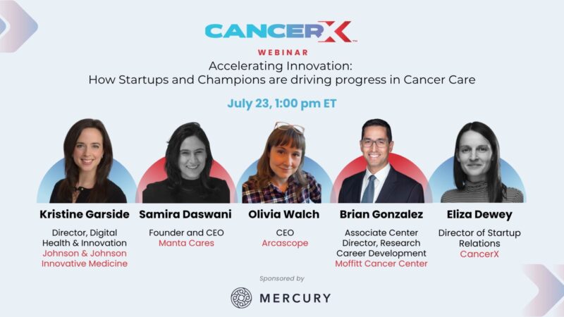 How Cutting-Edge Startups and Industry Champions are Accelerating Breakthroughs – CancerX