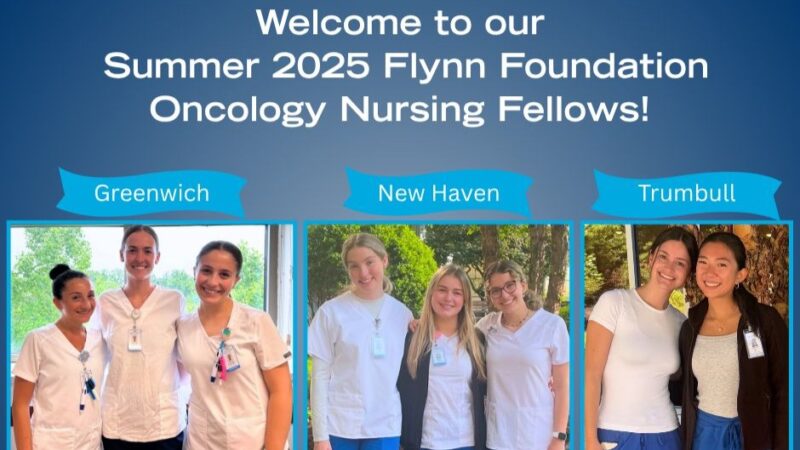 Yale Cancer Center Welcomed the Summer 2025 Flynn Foundation Oncology Nursing Fellows