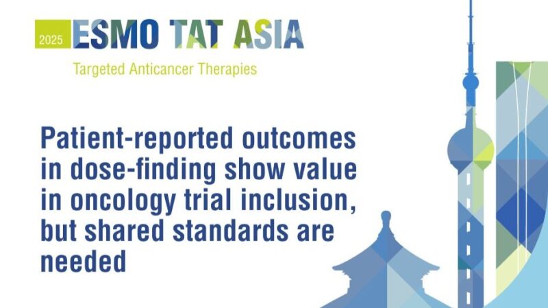 How Patient Reported Outcomes Can Guide Trial Eligibility – ESMO