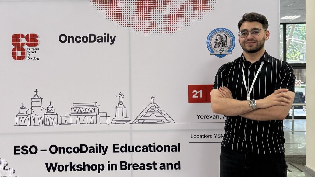 Armen Gevorgyan: Honored to Present My Case Report at ESO-OncoDaily Workshop