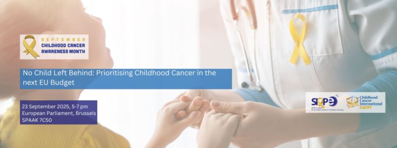 Gold September Policy Event: Childhood Cancer Awareness Month 2025 - SIOP Europe