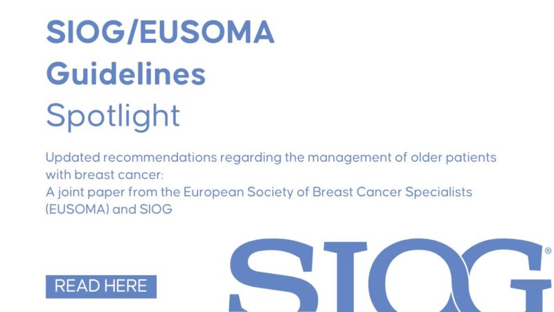 Using Geriatric Assessment as a Foundation for Treatment Decisions – SIOG