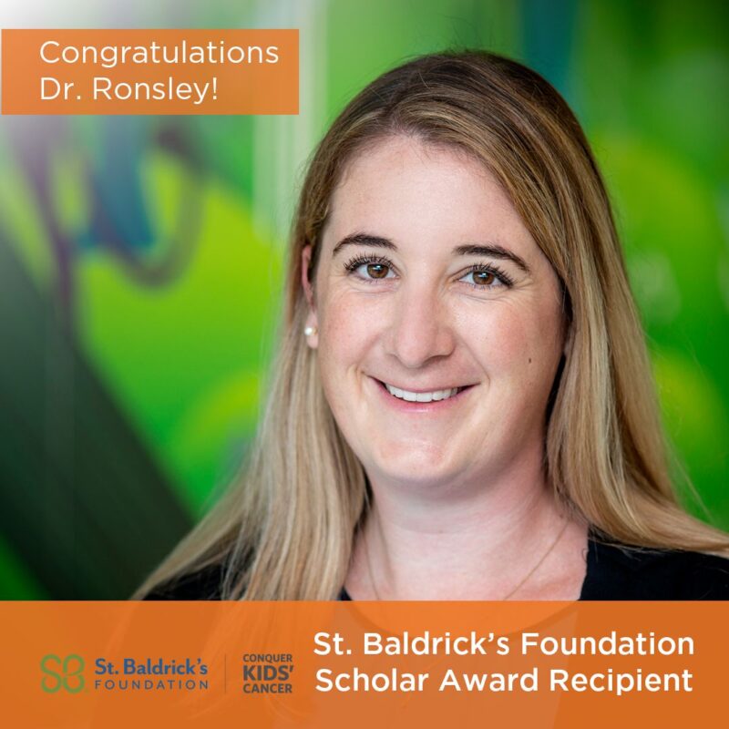 Rebecca Ronsley Receives a $330k Scholar Grant to Find a Potential Therapy for Medulloblastoma - Seattle Children's