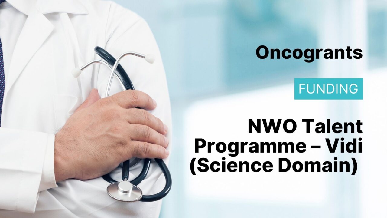NWO Talent Programme – Vidi (Science Domain)