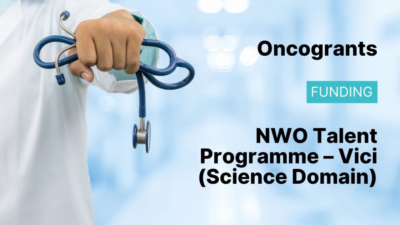 NWO Talent Programme – Vici (Science Domain)
