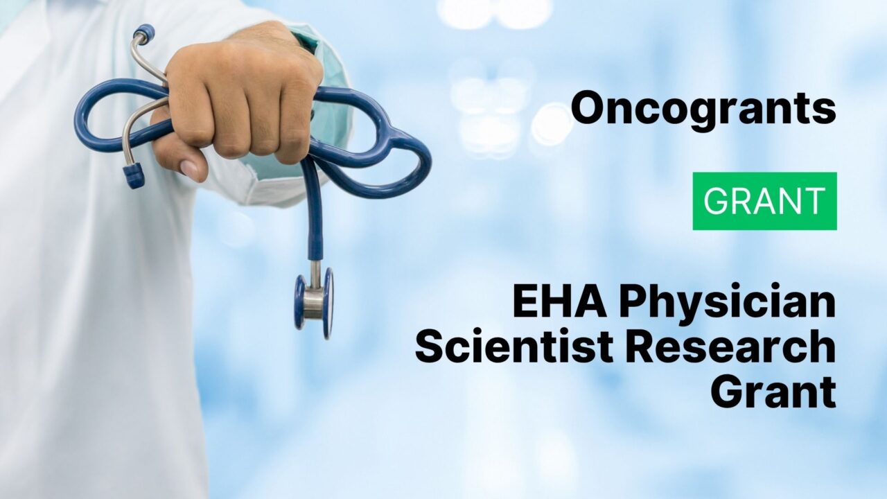 EHA Physician Scientist Research Grant