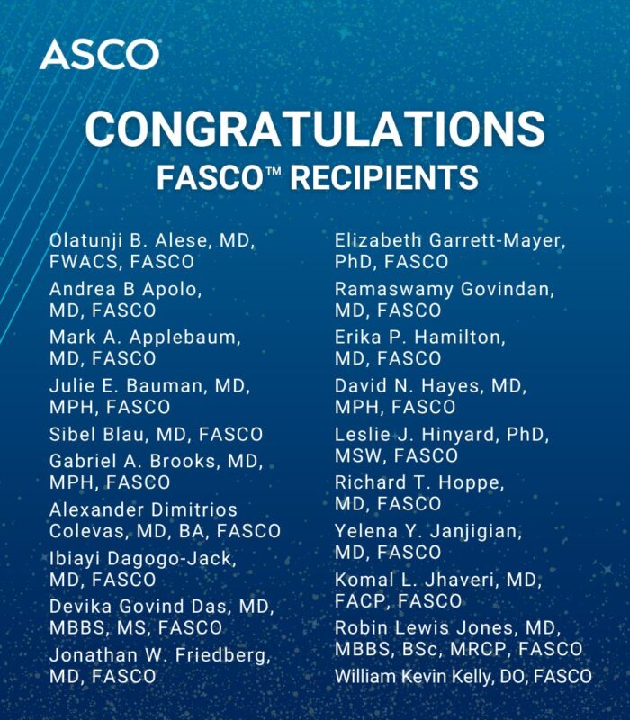Celebrating New FASCO Members
