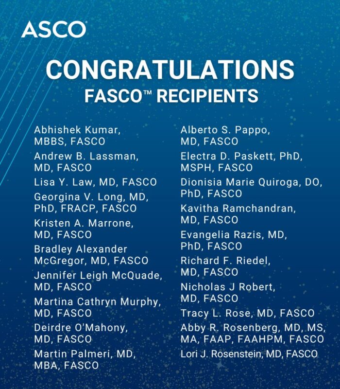 Celebrating New FASCO Members