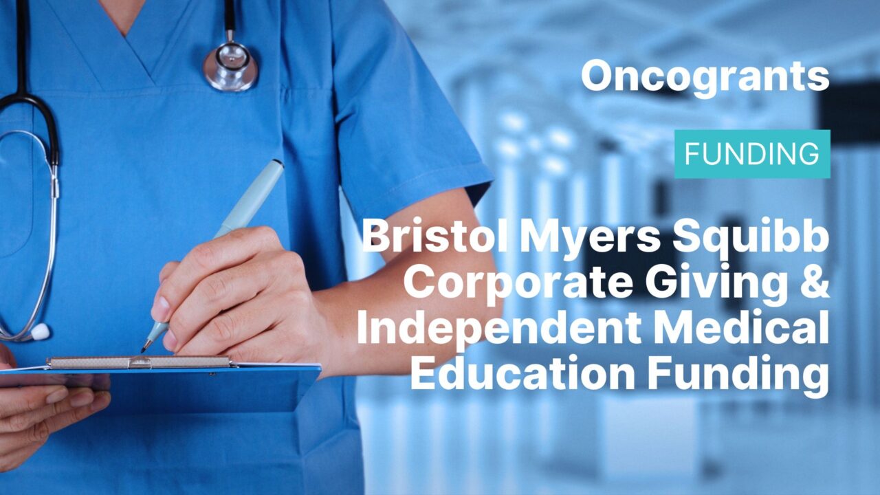 Bristol Myers Squibb Corporate Giving & Independent Medical Education Funding