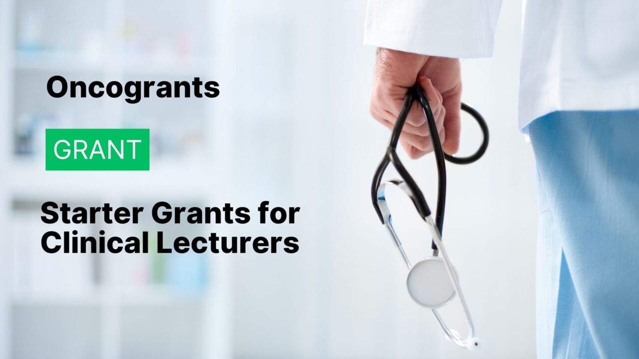 Starter Grants for Clinical Lecturers