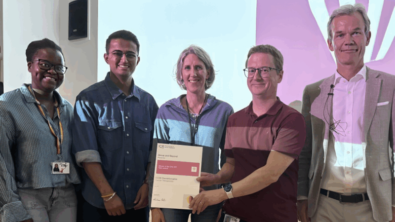 Above and Beyond Awards ceremony at The Institute of Cancer Research