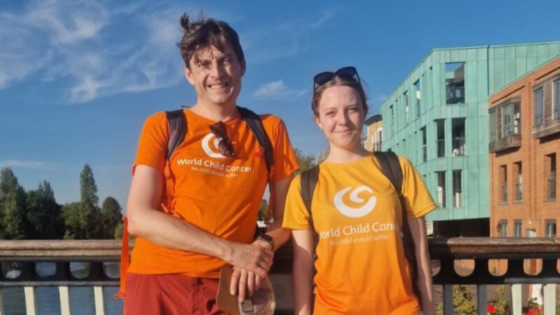 Fundraiser Spotlight: Hannah’s Big Walk in Memory of her Mum – World Child Cancer