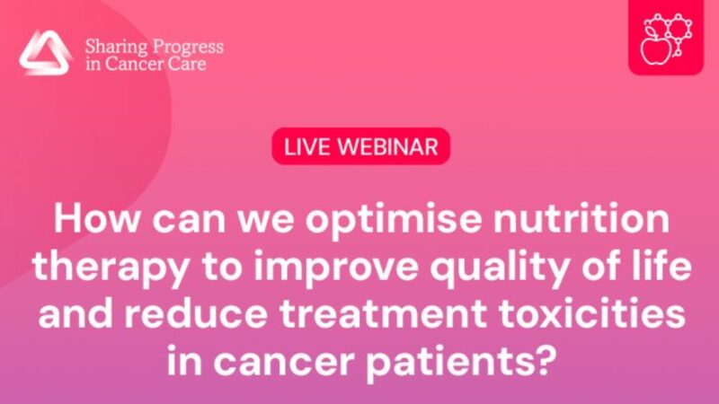 Few Days Left to Join Webinar on Nutrition’s Role in Cancer Care – SPCC