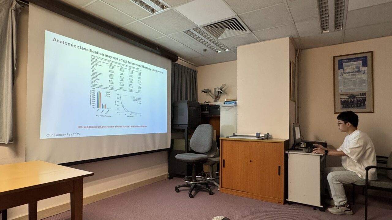 Herbert Loong: Our PhD Candidate on His Ongoing Project on Immunotherapy Sensitivity in Leiomyosarcomas